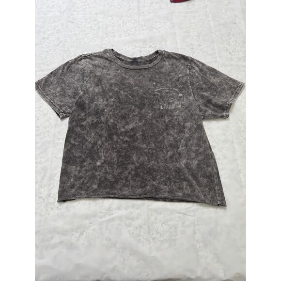 Mens Miller High Life Cropped T Shirt Grey Size Small - Picture 2 of 7